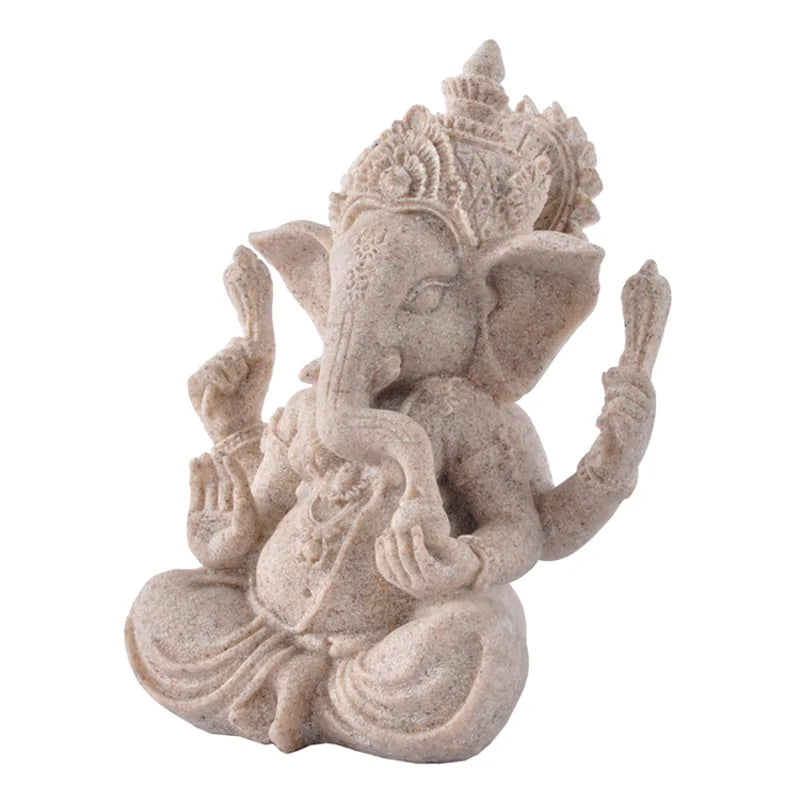 Sandstone Ganesha Sculpture